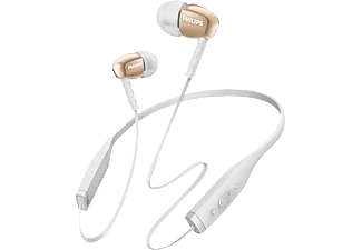 PHILIPS SHB5950WT/00 - Bluetooth Kopfhörer mit Nackenbügel (In-ear, Weiss)