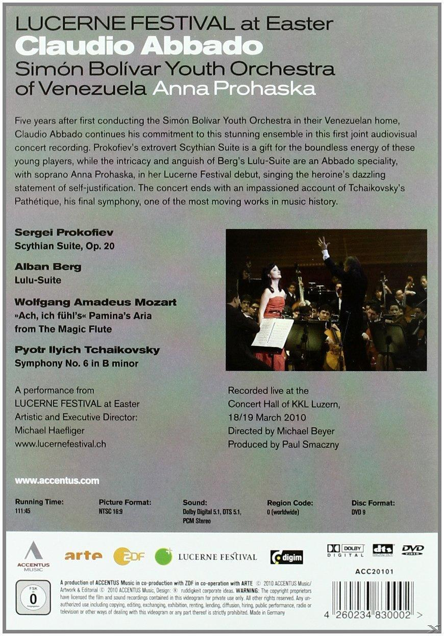Harnisch/Camarena, Abbado/Orch.Mozart Bologna/Schoenberg Chor/+ - Lucerne Festival At Easter 2010  - (Blu-ray)