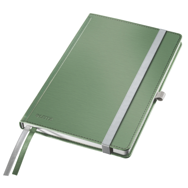LEITZ Style HC A5 Kariert Notizbuch Grün