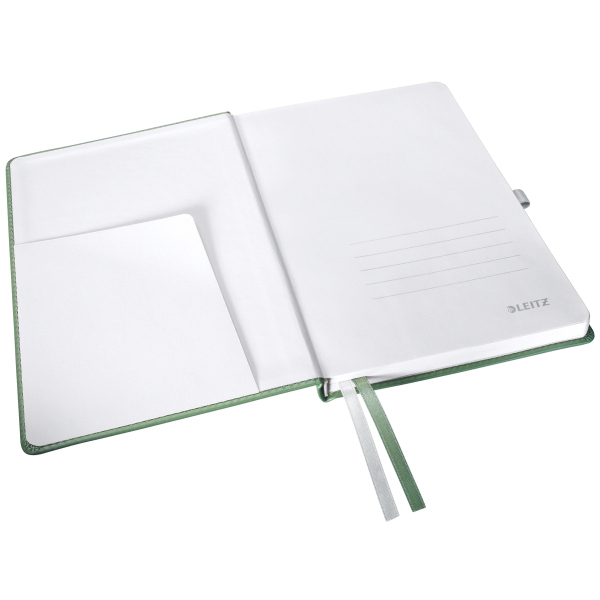 LEITZ Style HC A5 Kariert Notizbuch Grün