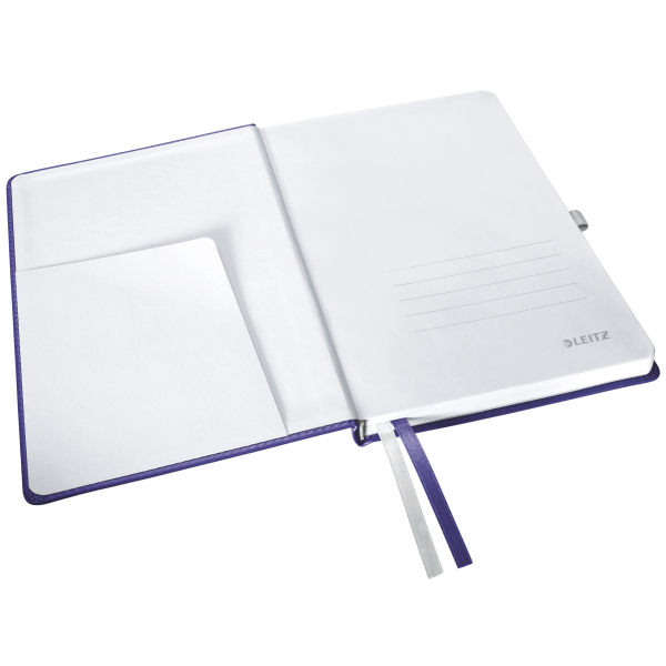 LEITZ Style HC A5 Kariert Notizbuch Blau