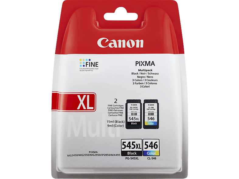 Canon Pg-545xl + Cl-546