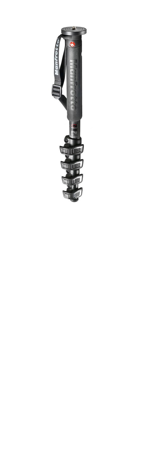 MANFROTTO MMXPROA5 Einbein Stativ, Schwarz, Höhe offen bis 1410 mm