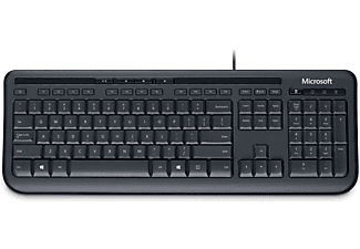 MICROSOFT Wired Keyboard 600 Zwart