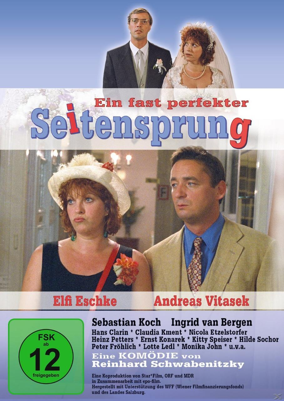 Filmplakat eines deutschen Films mit Hochzeitsszene und einem Paar im Vordergrund.