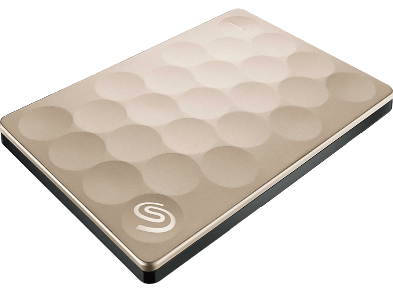 SEAGATE Externe harde schijf 1 TB Backup Plus Ultra Slim Goud (STEH1000201)