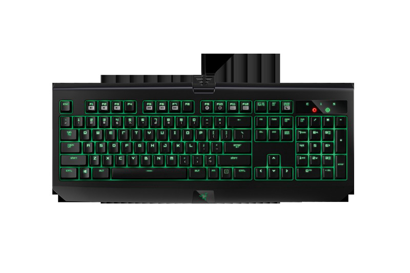RAZER Blackwidow Ultimate 2016, Gaming Tastatur, Mechanisch, Razer Green, kabelgebunden, Schwarz
