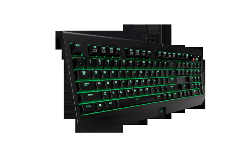 RAZER Blackwidow Ultimate 2016, Gaming Tastatur, Mechanisch, Razer Green, kabelgebunden, Schwarz