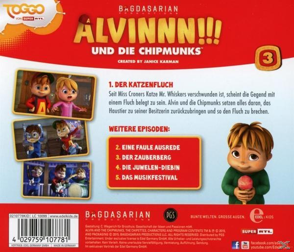 Alvinnn!!! Und Die Chipmunks - Alvinnn!!! und die Chipmunks 3: Das Musikfestival  - (CD)