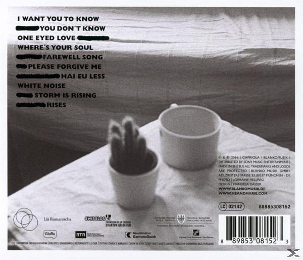 Me+marie - One Eyed Love  - (CD)