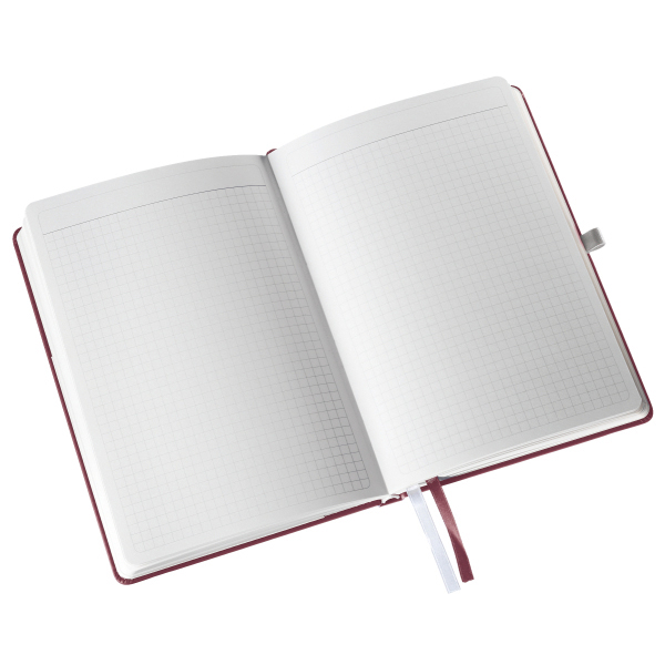 LEITZ Style SC A5 Kariert Notizbuch Rot