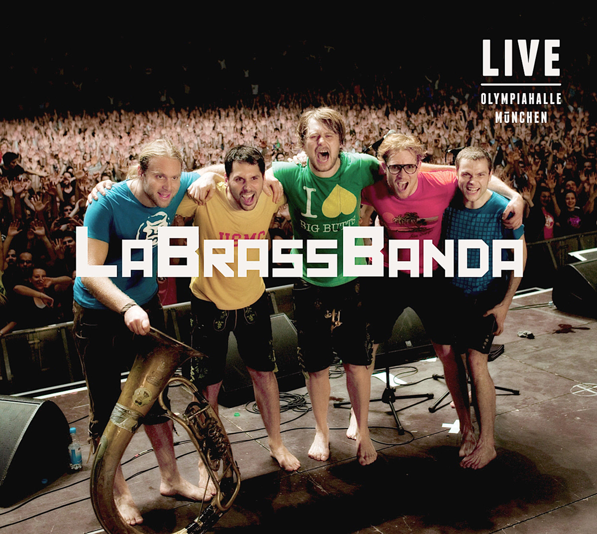LaBrassBanda - Live Olympiahalle München  - (Vinyl)