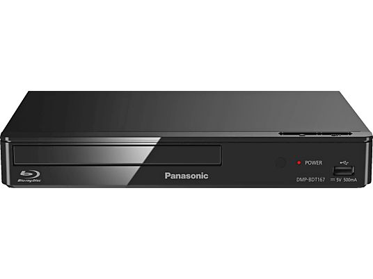 PANASONIC DMP-BDT167 - Lettore Blu-ray (Full HD, Upscaling Fino a 1080p)