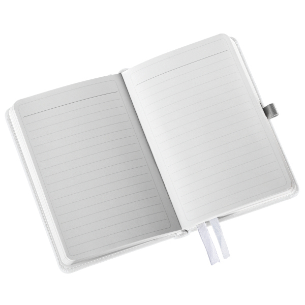 LEITZ Style HC A6 Liniert Notizbuch Weiß
