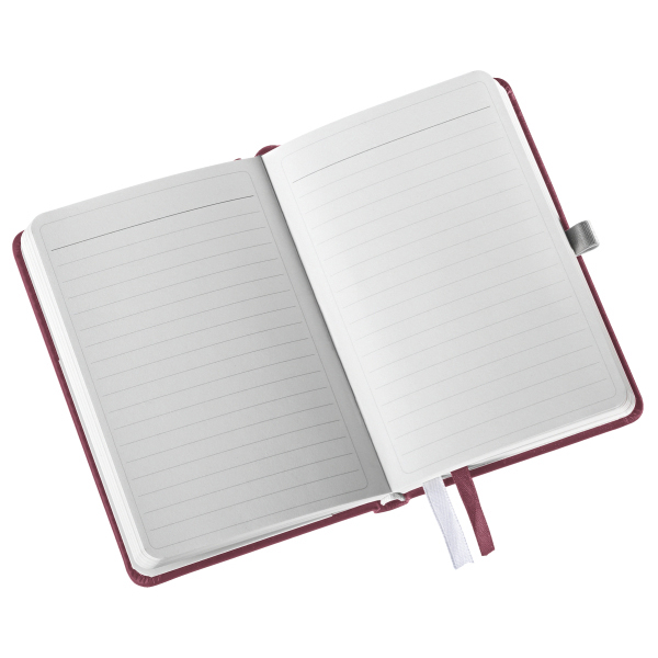 LEITZ Style HC A6 Liniert Notizbuch Rot