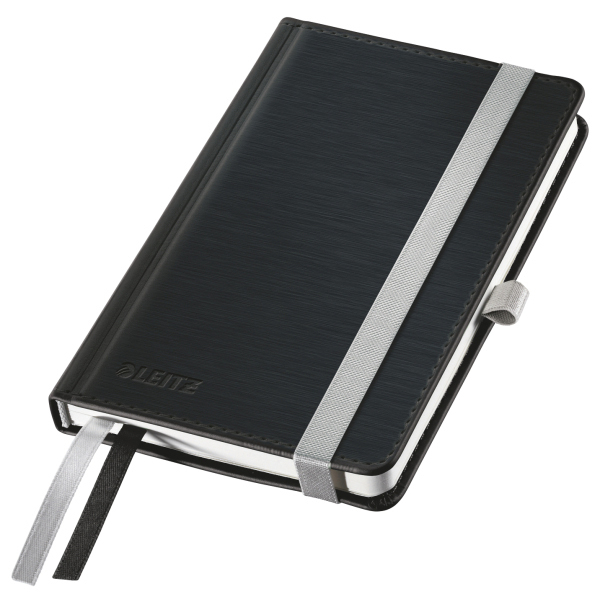 LEITZ Style HC A6 Linert Notizbuch Schwarz