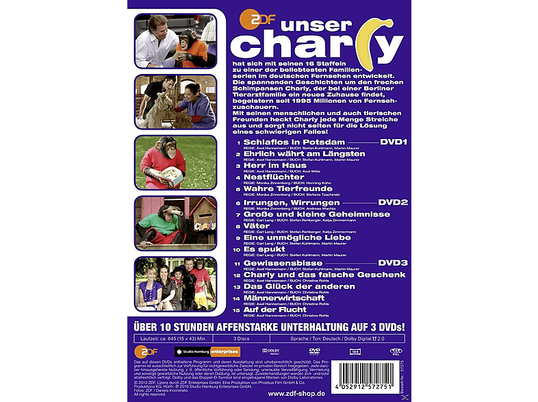 Thumbnail - Unser Charly - Staffel 15 DVD