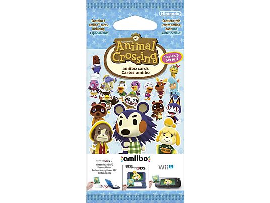 NINTENDO amiibo Animal Crossing série 3  carte à jouer