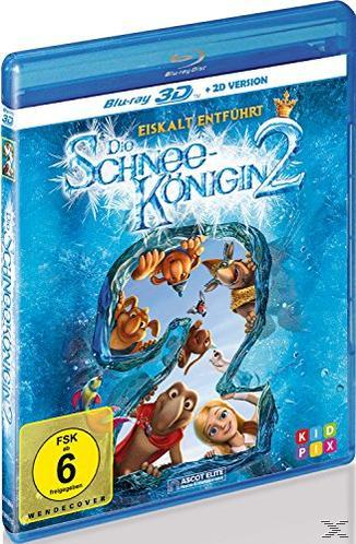Blu-ray-Filmkoffer. Zeichentrickfiguren auf dem Cover auf Deutsch.