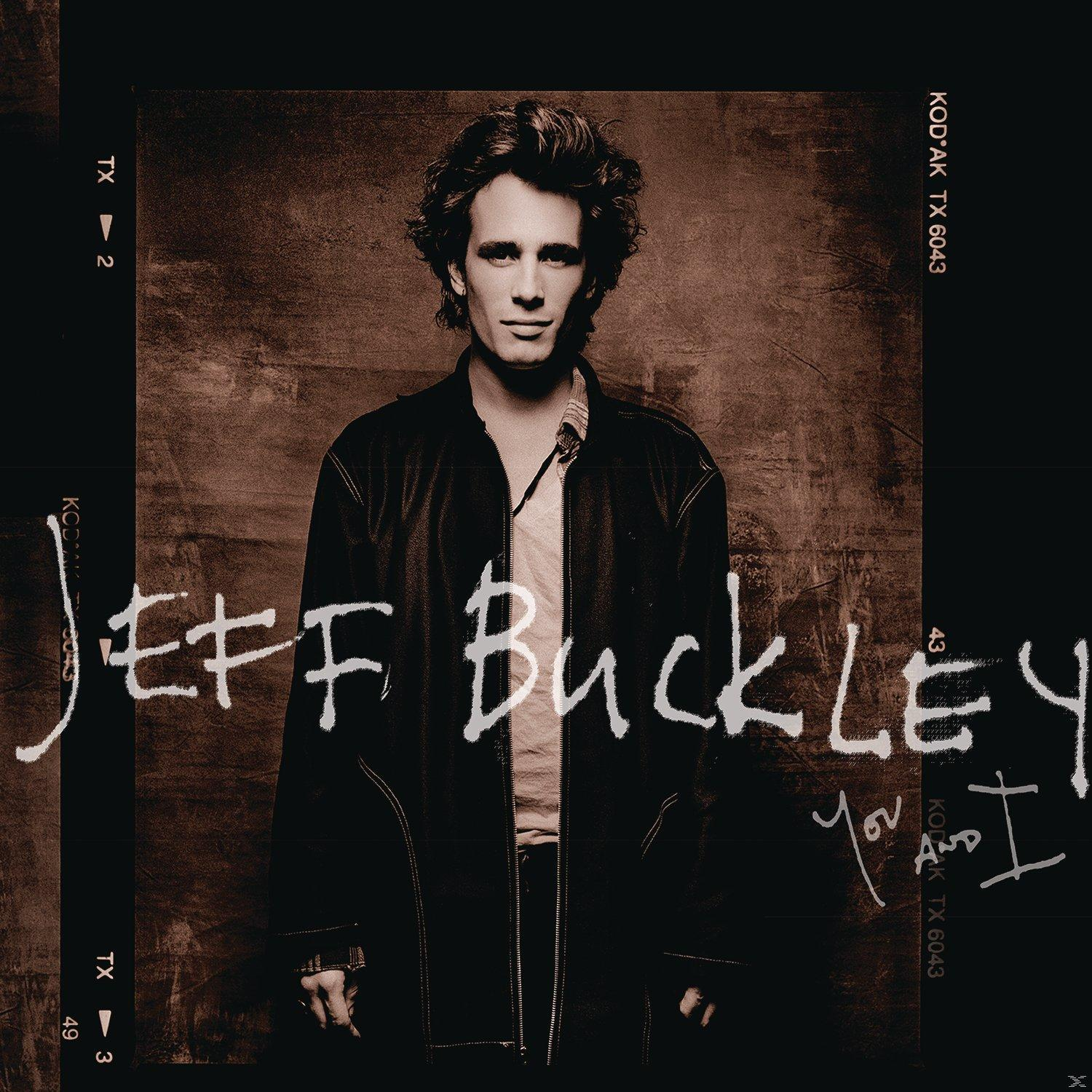 Jeff Buckley Albumcover, Sepia-Ton, mit einem Mann in einer Lederjacke.