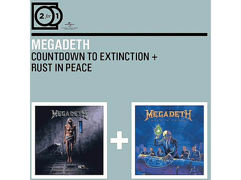 Megadeth - Countdown To Extinction / Rust In Peace CD