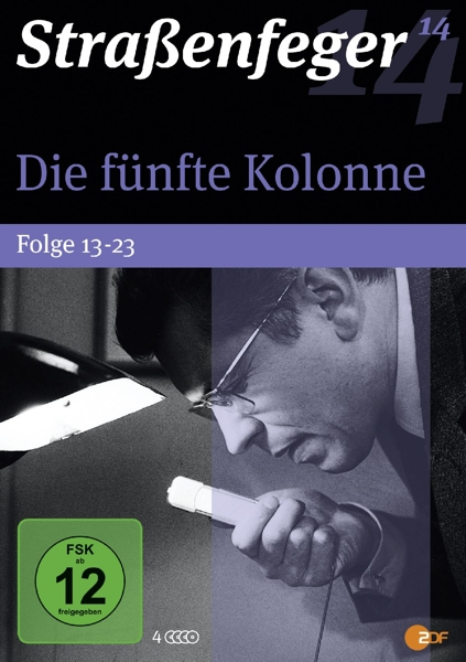 Filmcover mit deutschem Text, einem Mann, der ein Gerät hält, und einer grünen Altersfreigabe.