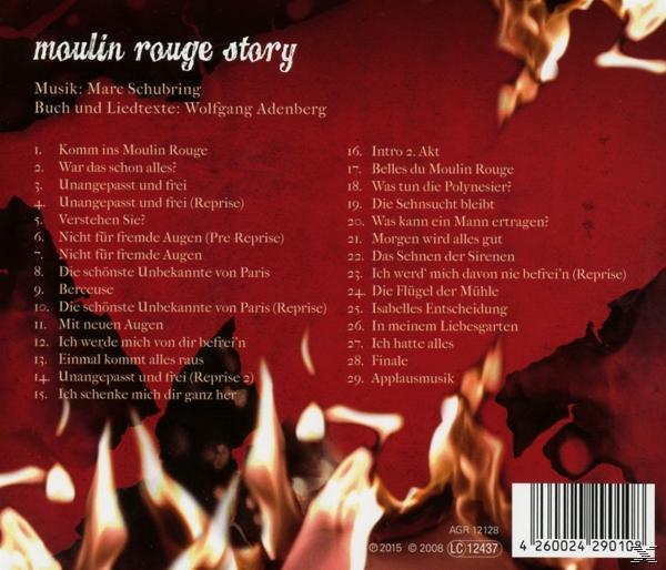 CD-Cover mit Feuer und Text. Der Text ist auf Deutsch und listet Titelnamen und Details auf.
