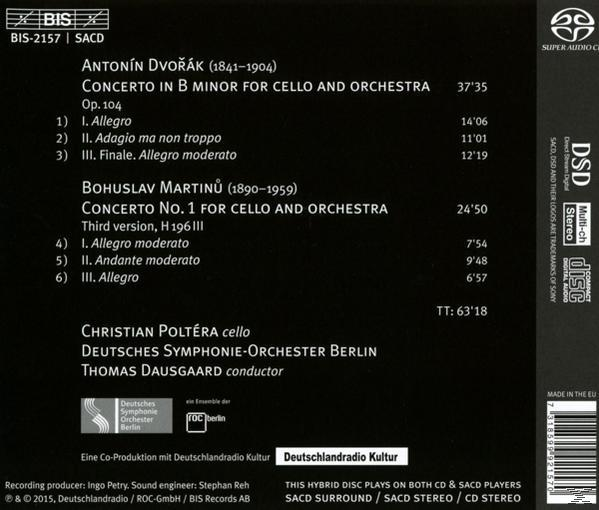 Christian Poltera - Cellokonzerte  - (SACD Hybrid)