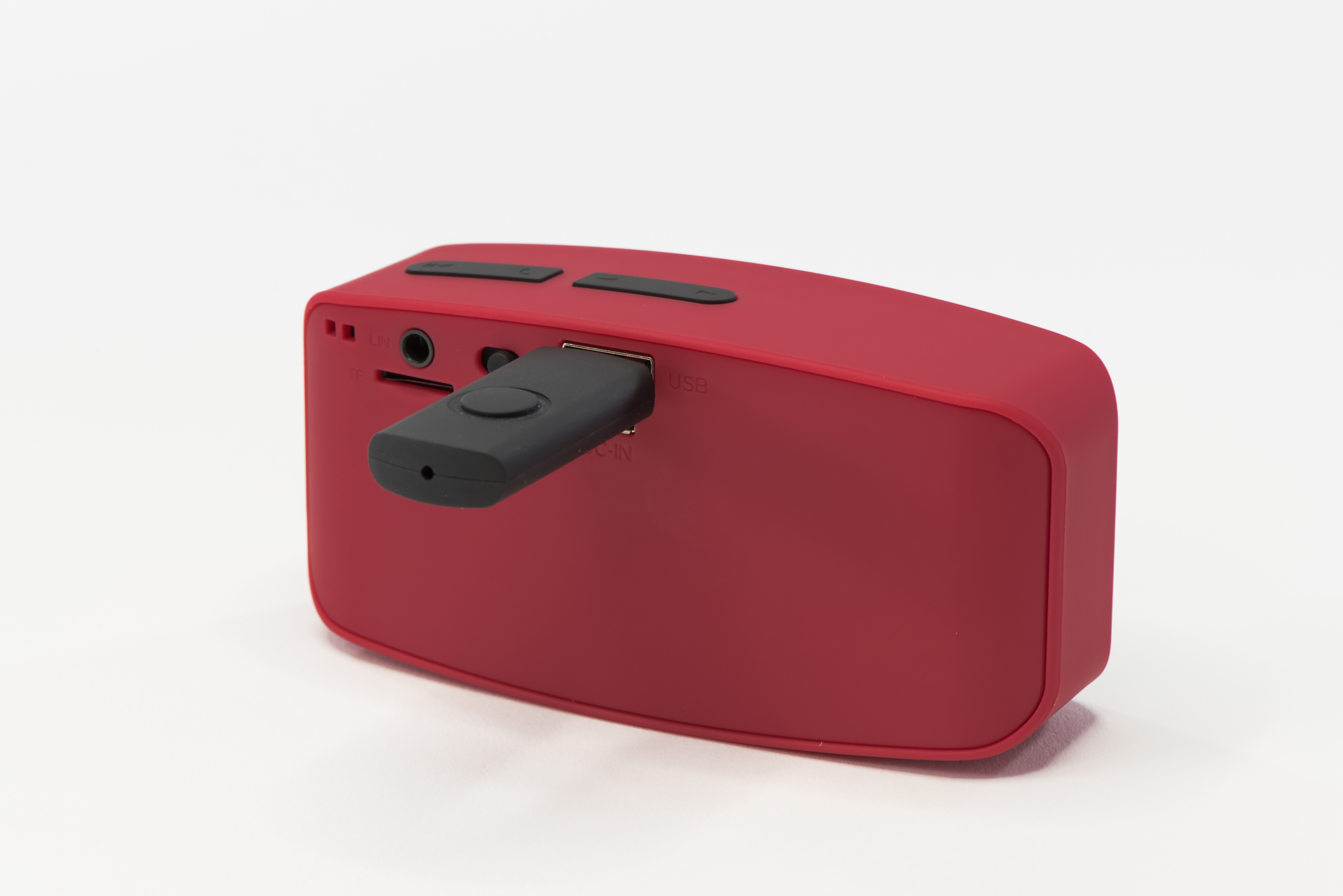 SOUND2GO AXESS Bluetooth Lautsprecher, Schwarz/Rot