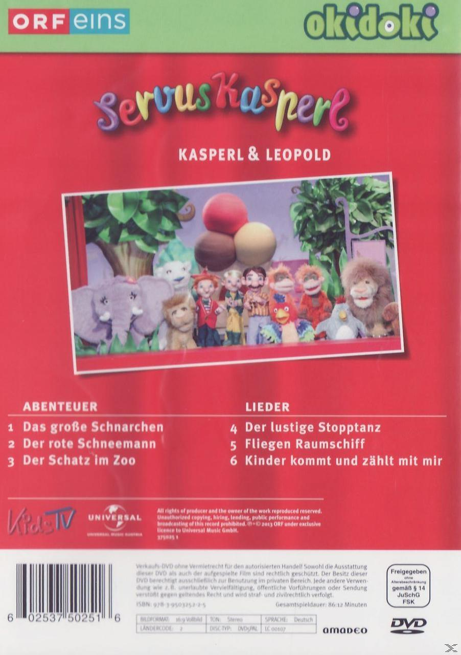 DVD-Cover mit Zeichentrickfiguren. Enthält verschiedene Cartoonfiguren und Text. Buntes Design.