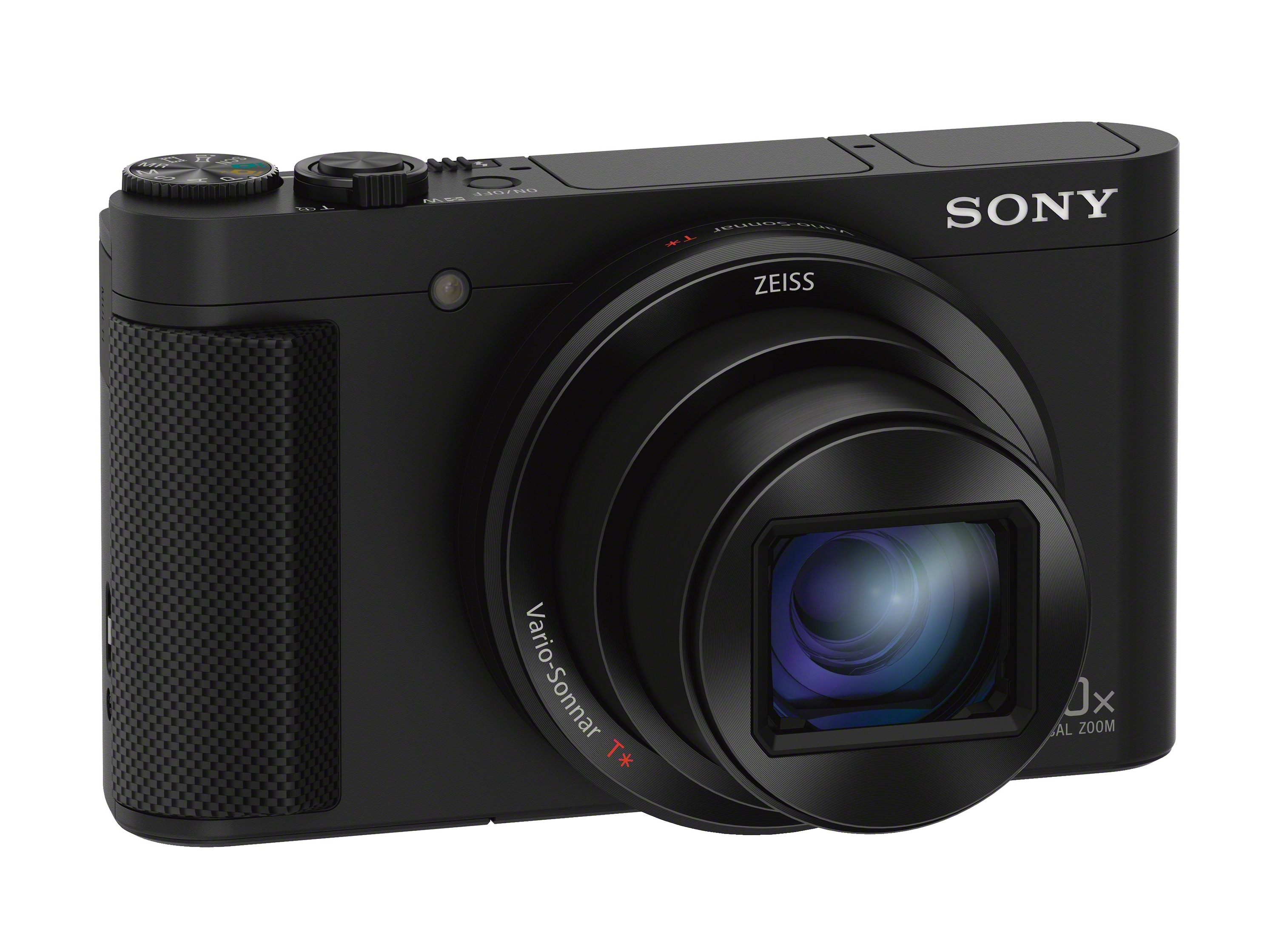 Fine Cyber-shot SONY Xtra NFC WLAN opt. , Schwarz, Zeiss 30x LCD, DSC-HX80 Digitalkamera Zoom,