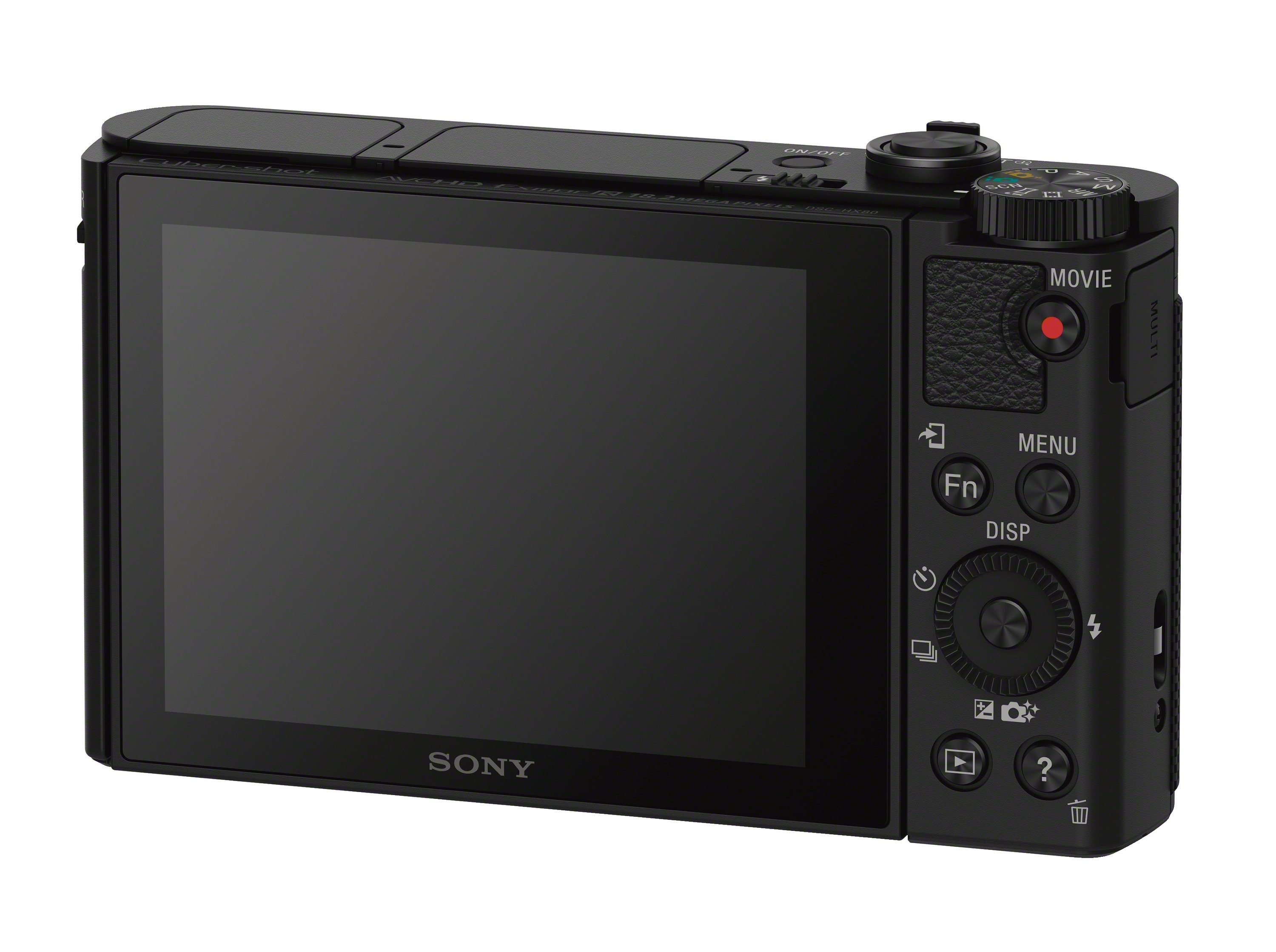 SONY Cyber-shot DSC-HX80 Zeiss NFC Digitalkamera Schwarz, 30x opt. Zoom, Xtra Fine LCD, WLAN