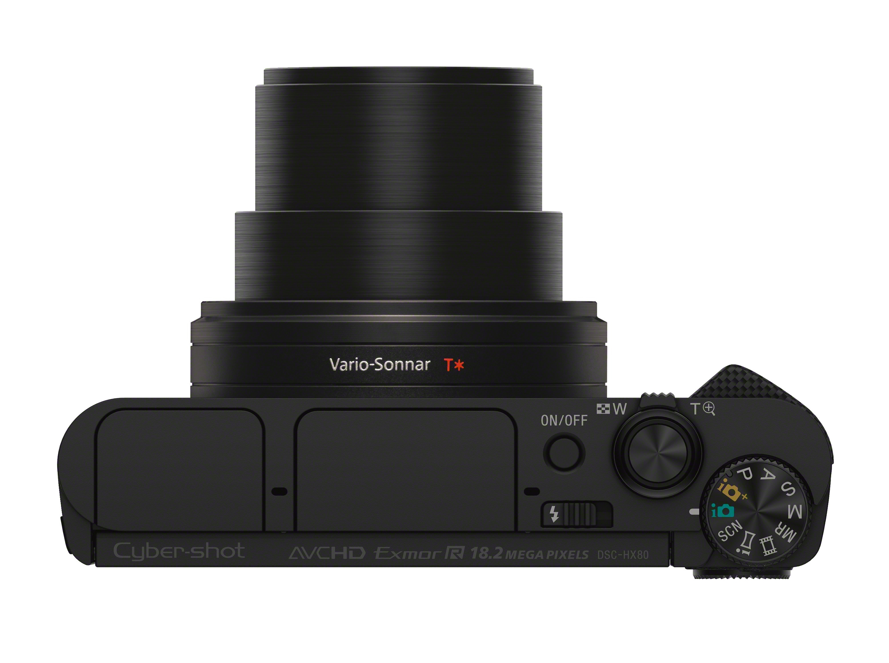 SONY Cyber-shot DSC-HX80 Zeiss NFC Digitalkamera Schwarz, 30x opt. Zoom, Xtra Fine LCD, WLAN