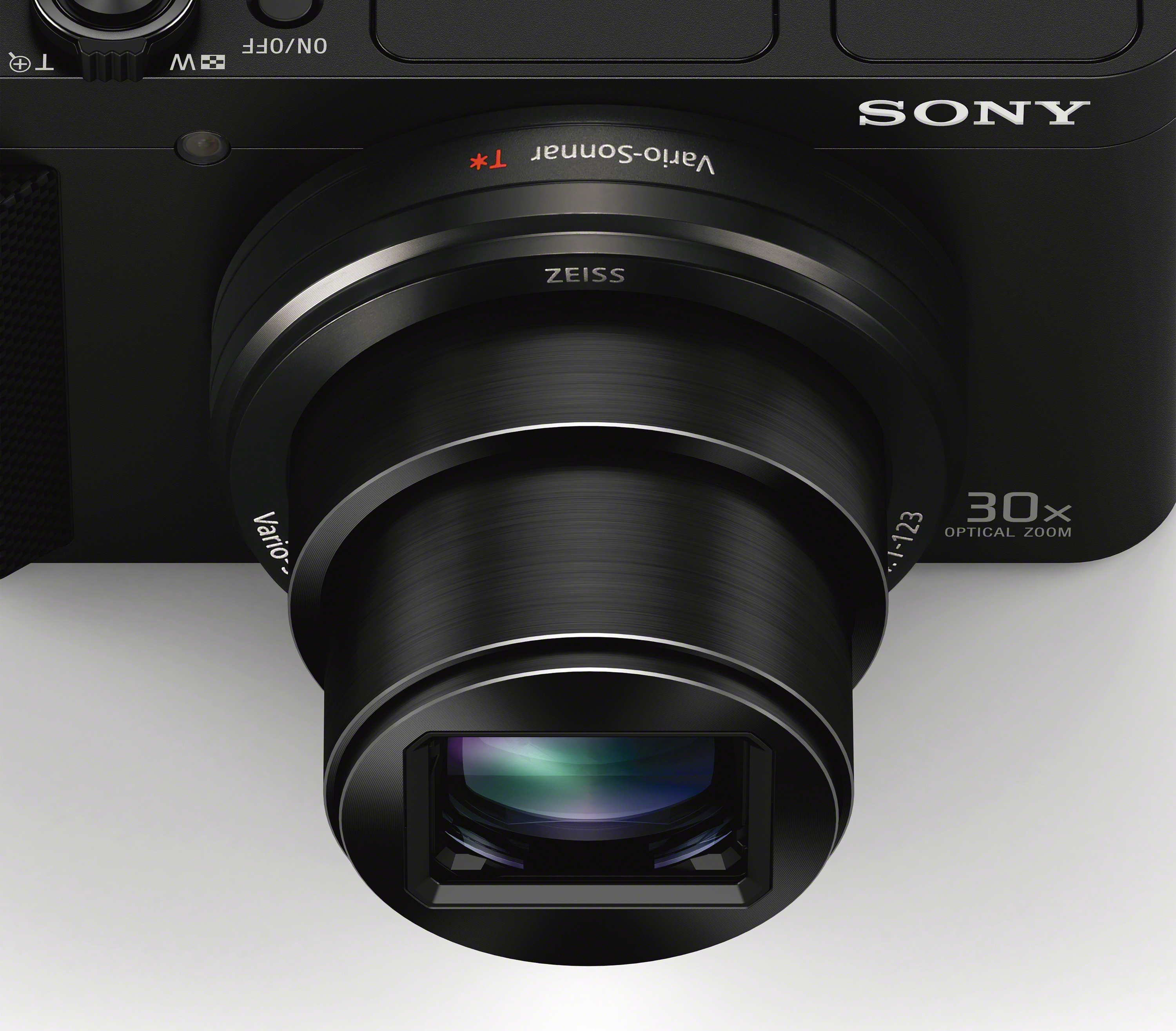 SONY Cyber-shot DSC-HX80 Zeiss NFC Digitalkamera Schwarz, 30x opt. Zoom, Xtra Fine LCD, WLAN