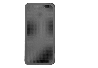 HTC 99H20011-00 Desire 620 Dot View Kapaklı Koruma Kılıfı Siyah