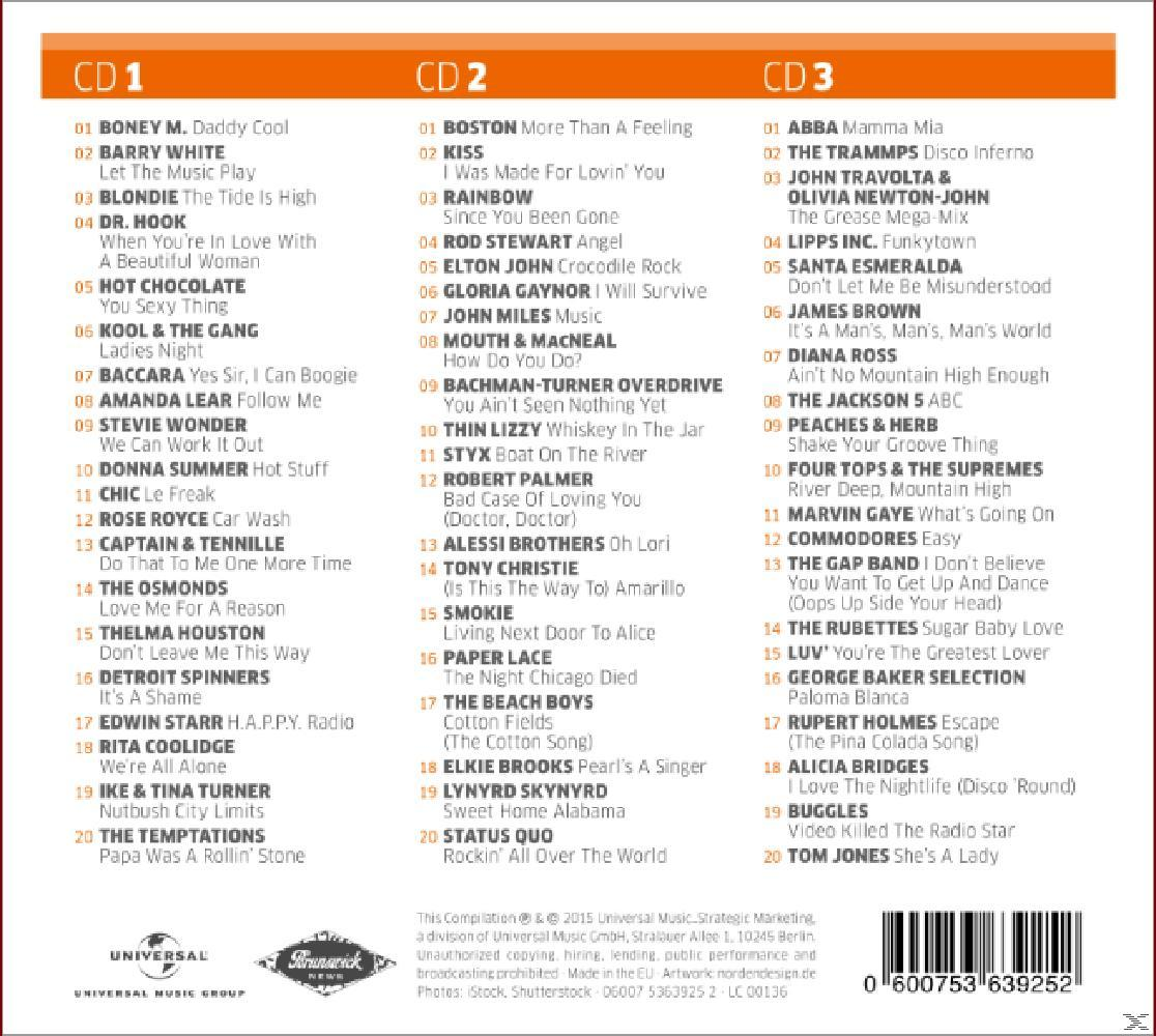 VARIOUS - 70er (Saturn Exclusiv)  - (CD)
