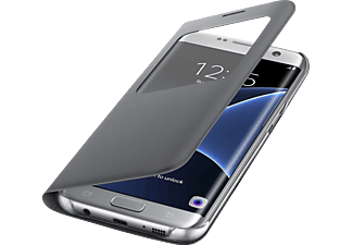 SAMSUNG SGS7E S-VIEW CASE SILVER - Schutzhülle (Passend für Modell: Samsung Galaxy S7 Edge)