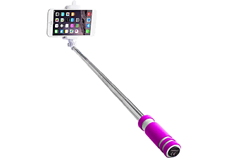ADDISON AD-S30 Kablolu Selfie Çekim Çubuğu Pembe