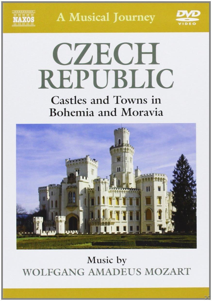 DVD-Cover eines Schlosses in Tschechien mit Text.