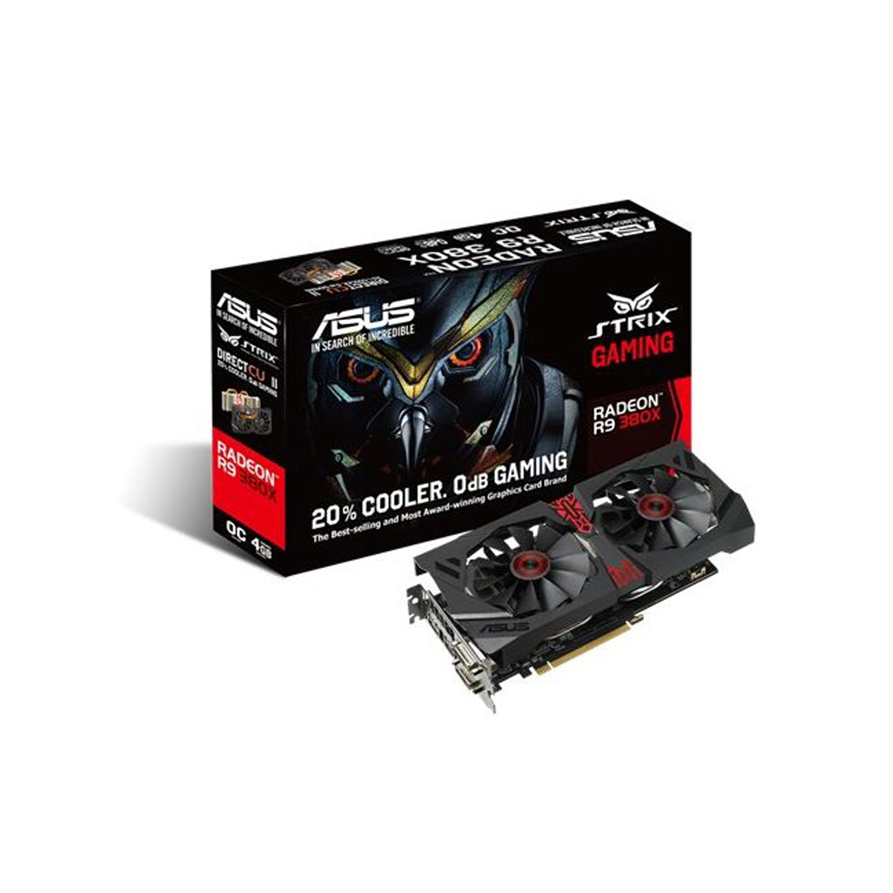 ASUS STRIX-R9380X-OC4G-GAMING  (AMD, Grafikkarte)
