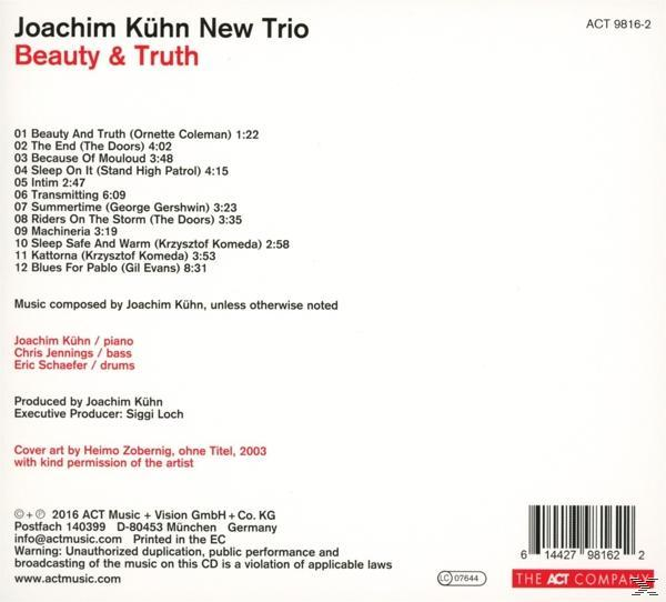 CD-Cover: Titelliste und Künstlerinformationen. Label: ACT Music + Vision.