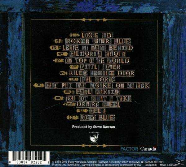 Steve Dawson - Solid State & Loose Ends  - (CD)
