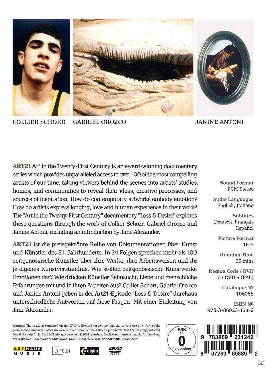 Collier Schorr, Gabriel Orozco, Janine Antoni - Loss & Desire  - (DVD)