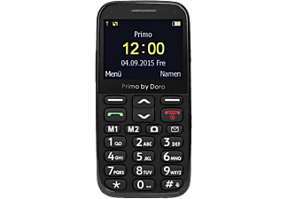 DORO Primo 366 fekete nyomógombos kártyafüggetlen mobiltelefon