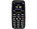 DORO Primo 366 fekete nyomógombos kártyafüggetlen mobiltelefon