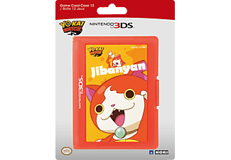 HORI HORI Yo-Kai Watch Card Case - Jibanyan - rosso - astuccio per carte di credito (Rosso)