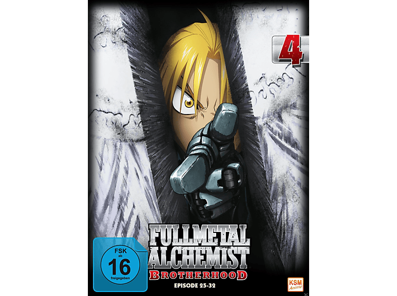  Fullmetal Alchemist: Brotherhood - Volume 4: Folge 25-32 :  Movies & TV