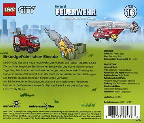 City City (Cd) 16: Feuerwehr Lego (CD) - Lego -