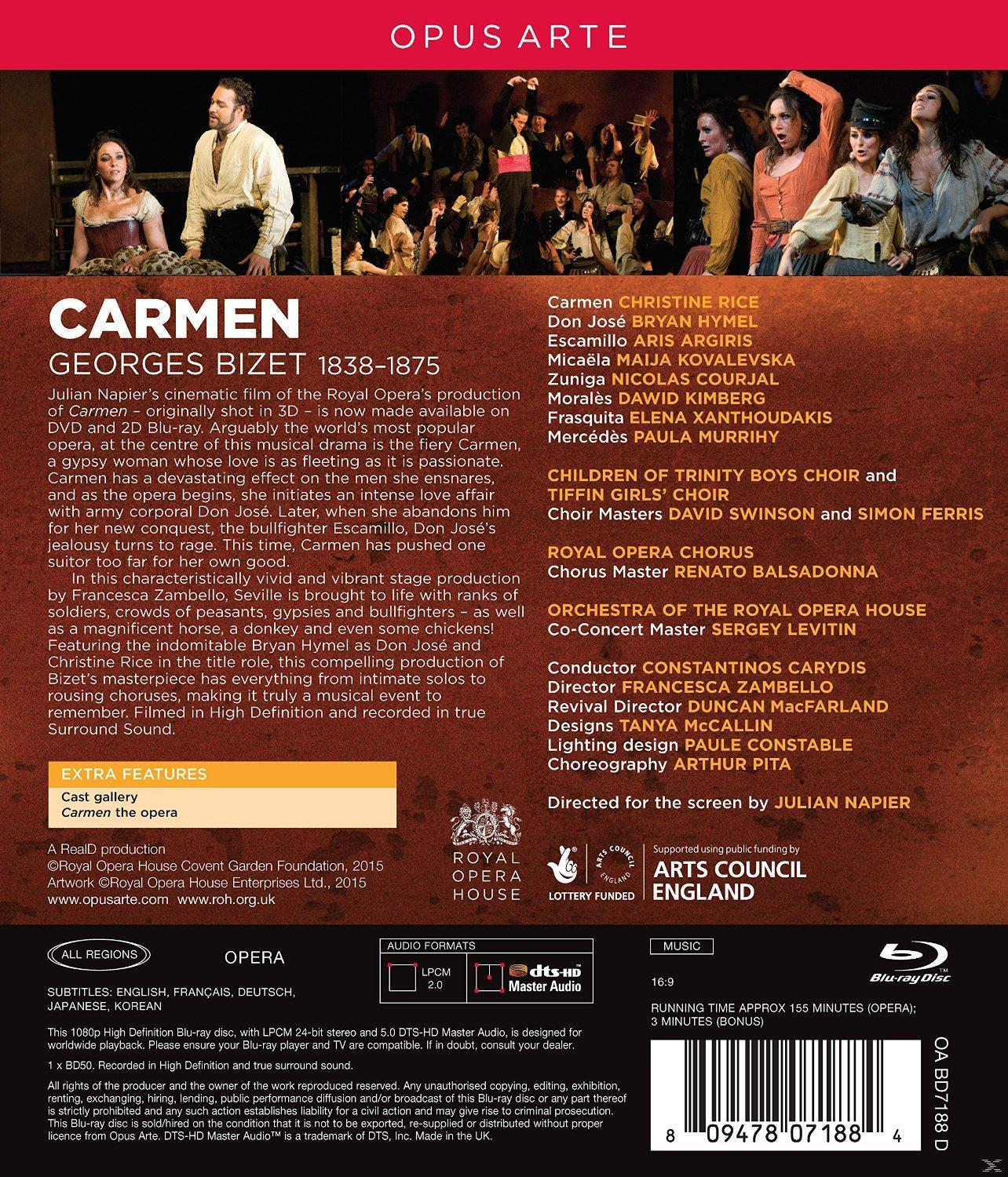 Rice/Hymel/Argiris - Carmen  - (Blu-ray)