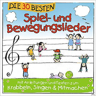 Karsten Glück, Simone Sommerland, Die Kita Frösche - Die 30 besten Spiel- und Bewegungslieder [CD]